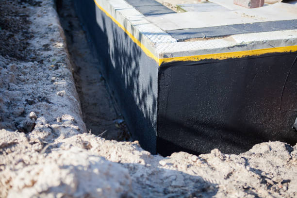 Residential Exterior Waterproofing installation at a Reading, PA home by SJ Waterproofing Pros